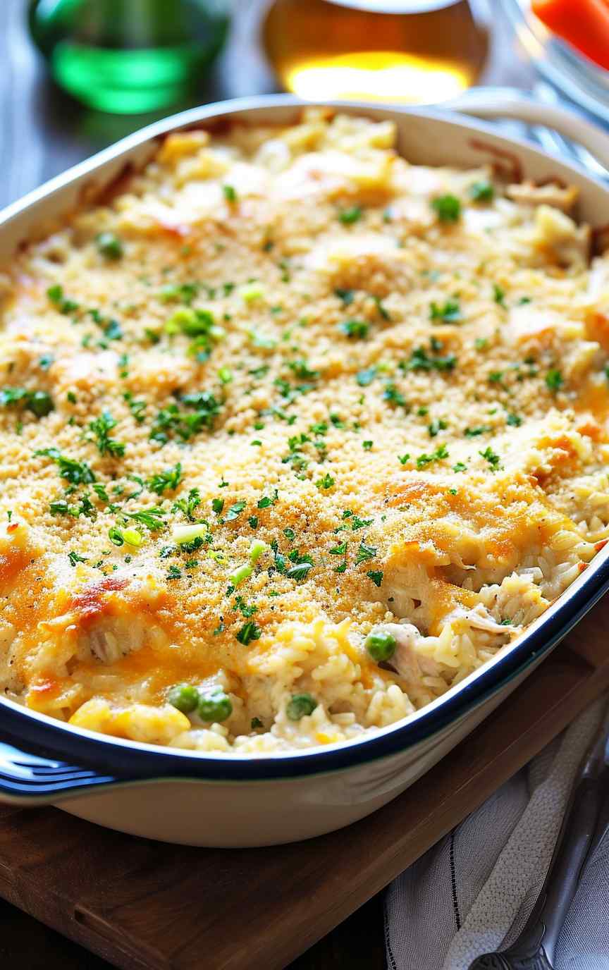 Creamy chicken and rice