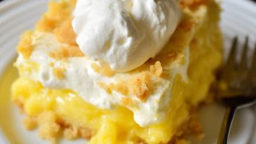 Lemon Cream Cheese Dump Cake