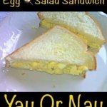 Sandwich with Egg Salad
