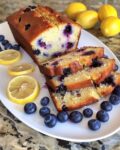 Lemon blueberry loaf