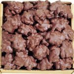 HOMEMADE CHOCOLATE PECAN TURTLE CLUSTERS