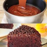 Sponge chocolate cake