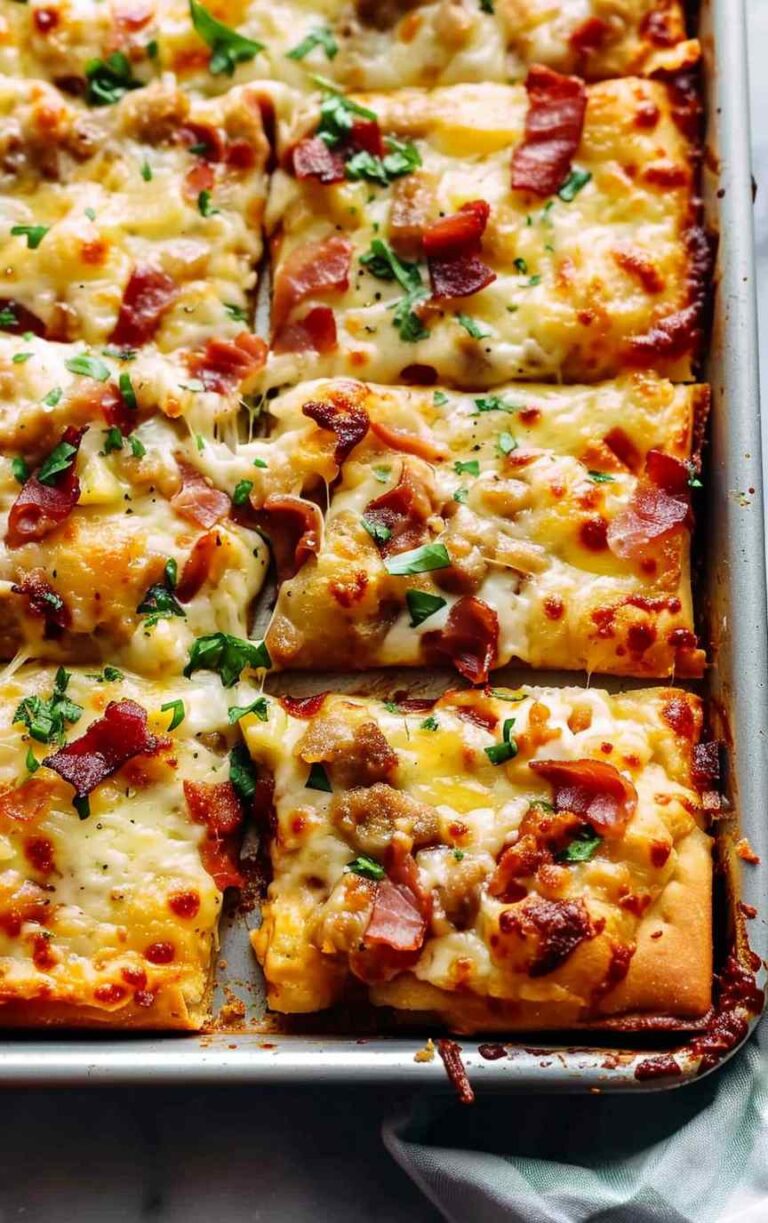 Crescent Roll Breakfast Pizza