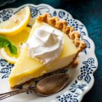Creamy lemon pie