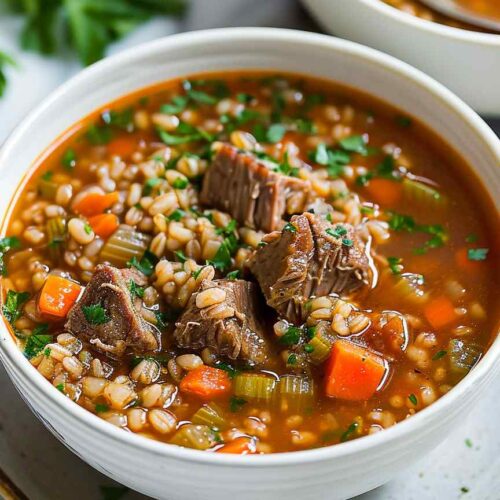 beef barley soup