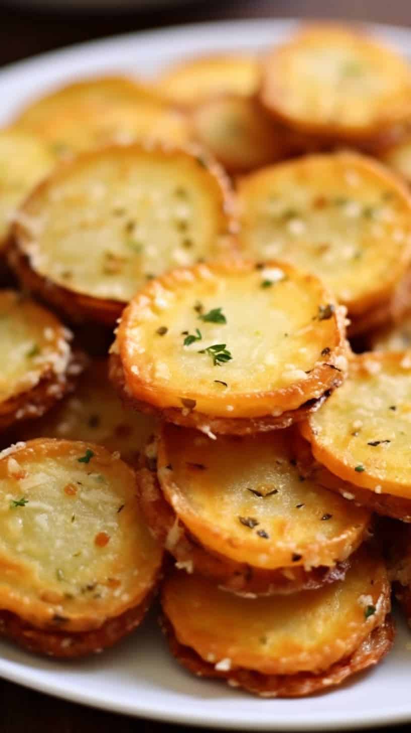 Mini Baked Parmesan Potato Rounds Mini Baked Parmesan Potato Rounds