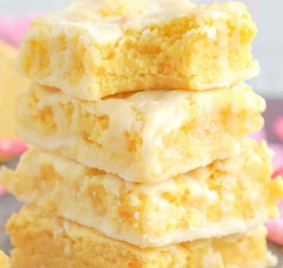 Lemon Cream Cheese Brownies Bars