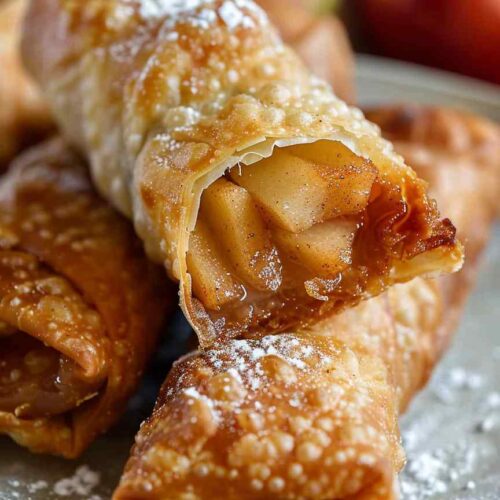 Apple Pie Egg Rolls