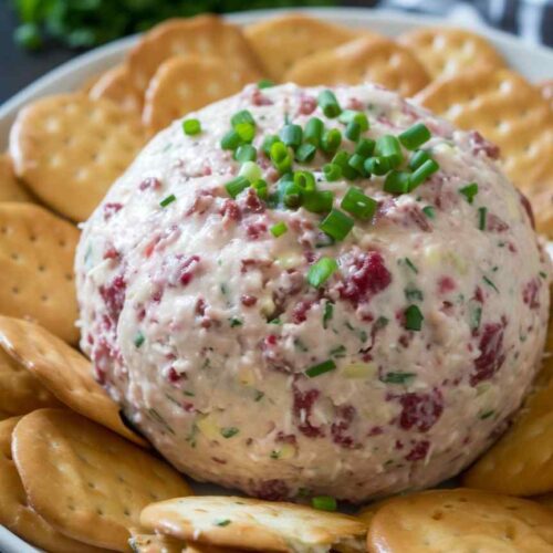 Creamed Chipped Beef Cheese Ball