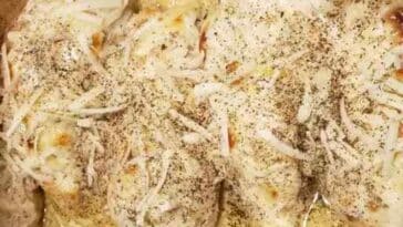Creamy Baked Asiago Chicken Breasts