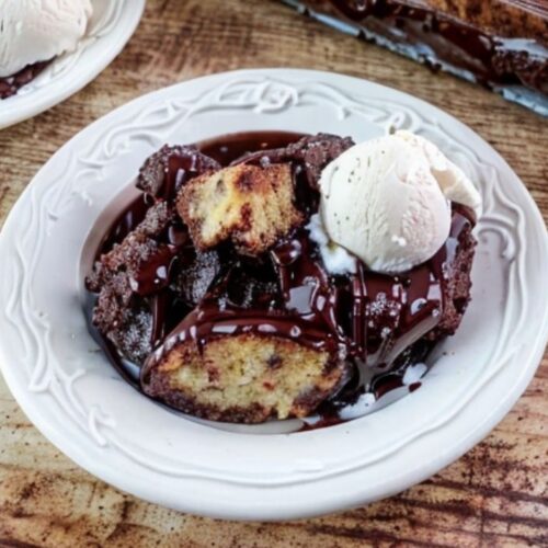 Decadent Chocolate Cobbler