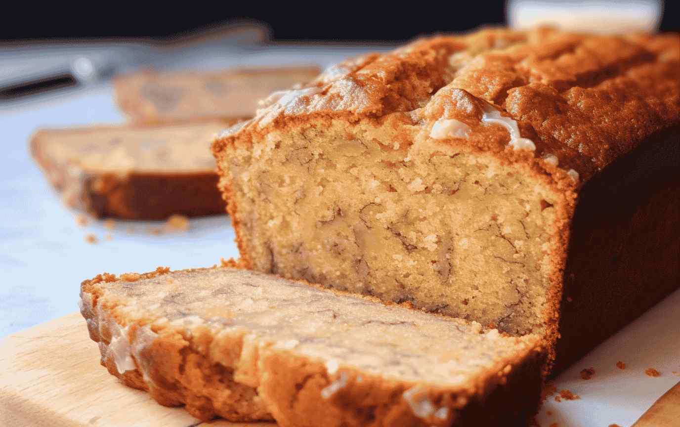 Easy 3 Ingredient Moist Banana Bread