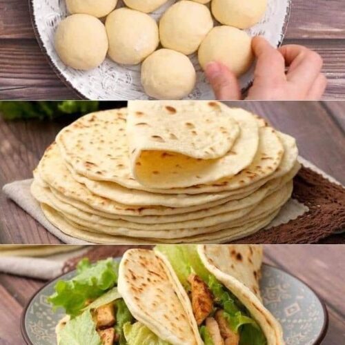 Homemade tortillas