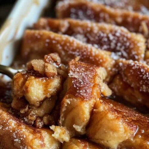 Overnight frensh toast casserole