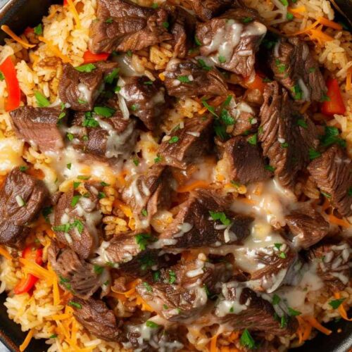 Steak & Queso Rice