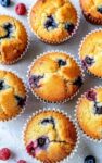TRIPLE BERRY MUFFINS