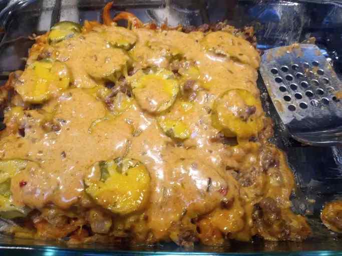 big mac casserole
