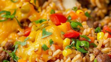 one pot mexican rice casserole