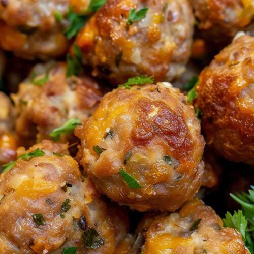 sausage stuffing balls