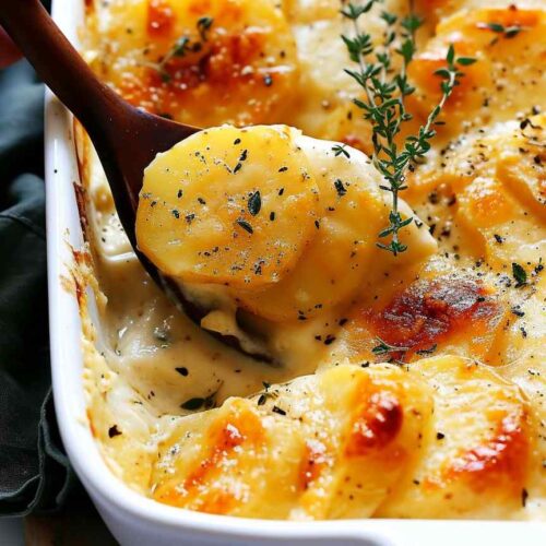 scalloped potatoes