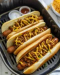 Air Fryer Chili Dogs