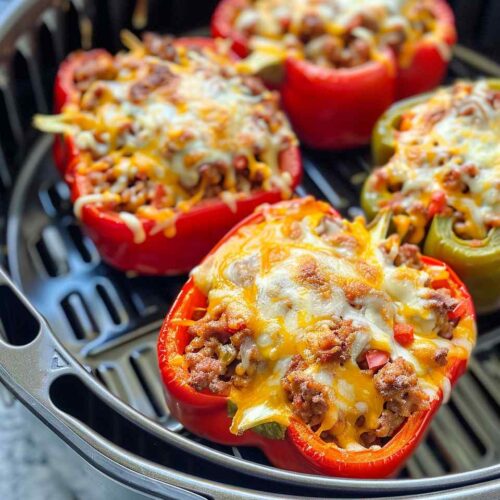 Air Fryer Stuffed Peppers
