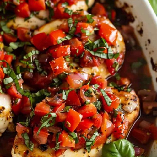 BRUSCHETTA CHICKEN