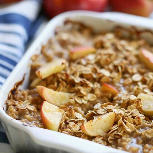 Baked Apple Oatmeal