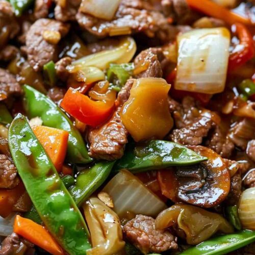 Beef chop suey