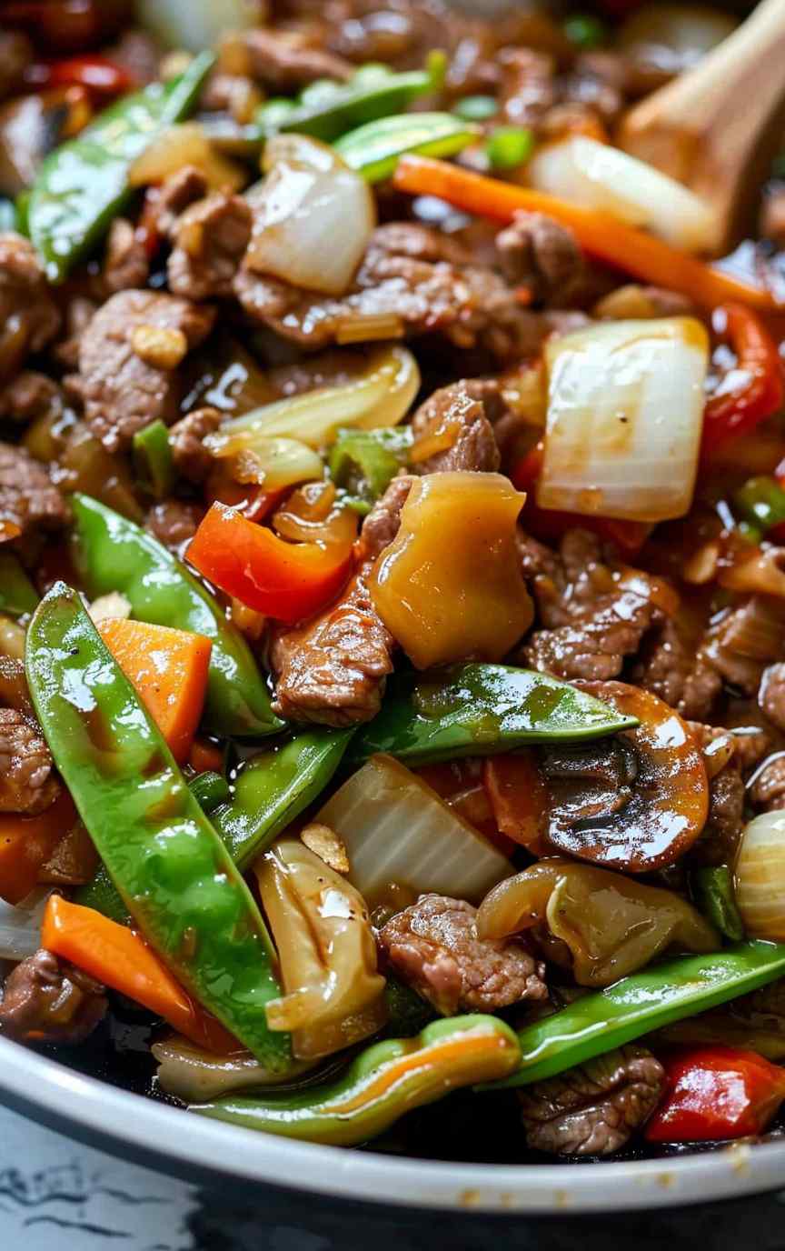 Beef chop suey