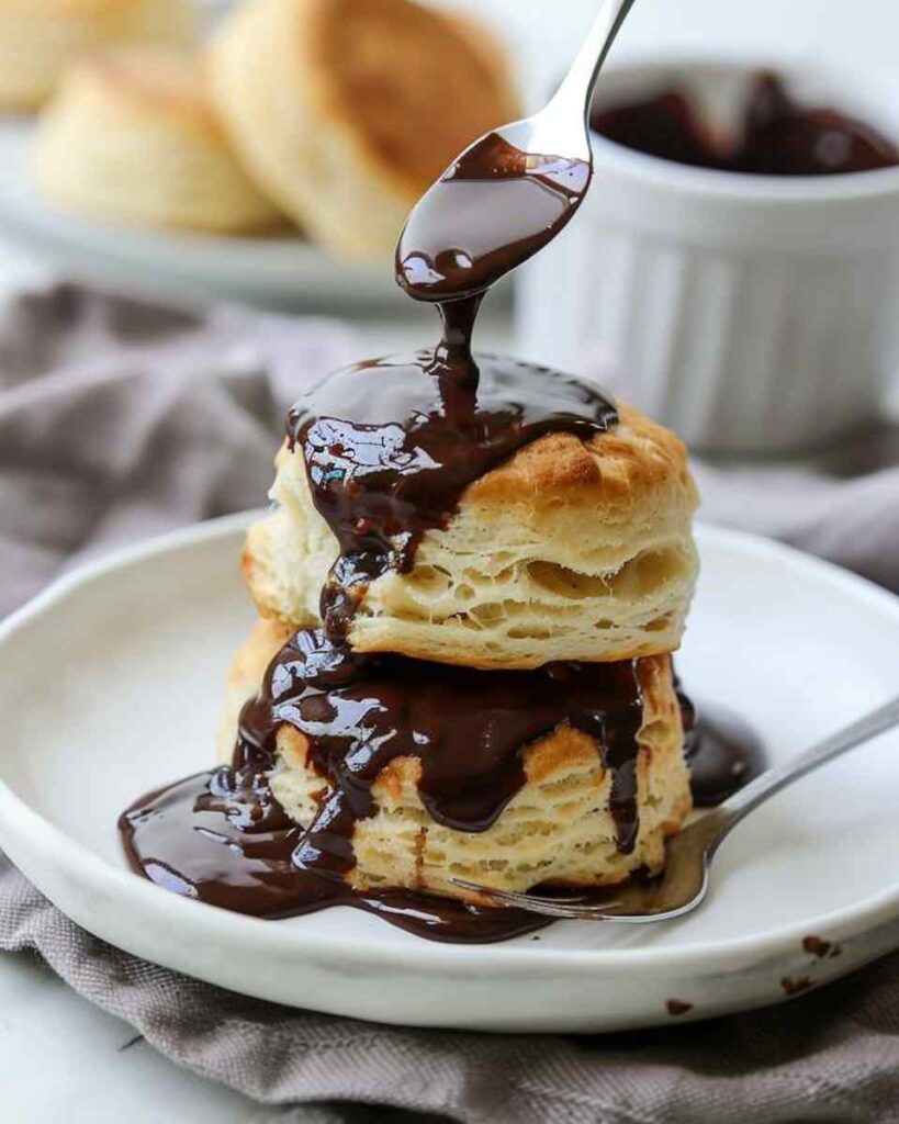 Biscuits and Chocolate Gravy