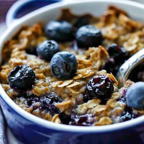 Blueberry Baked Oatmeal
