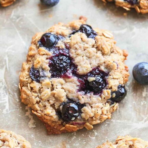 Blueberry Oatmeal Cookies