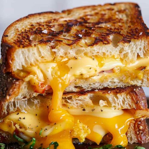 Breakfast Grilled Cheese