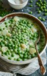 CREAMED PEAS WITH PEARL ONIONS