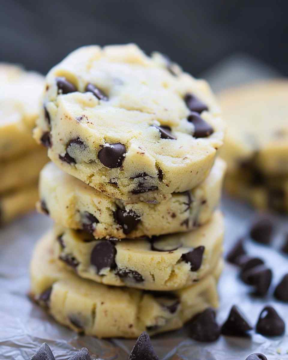 Chocolate Chip Shortbread Cookies Chocolate Chip Shortbread Cookies