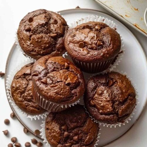 Chocolate Cream Cheese Muffins