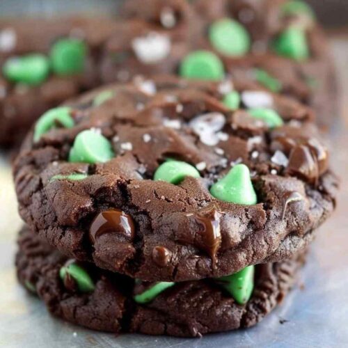 Chocolate Mint Cookies