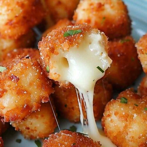 EASY FRIED CHEESE BITES