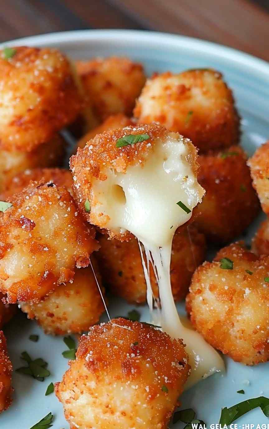 EASY FRIED CHEESE BITES EASY FRIED CHEESE BITES