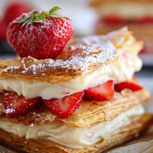 Easy Strawberry Napoleon