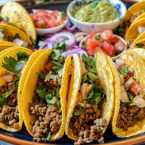 Easy Taco Recipe Dinner Board
