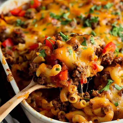 HAMBURGER CASSEROLE