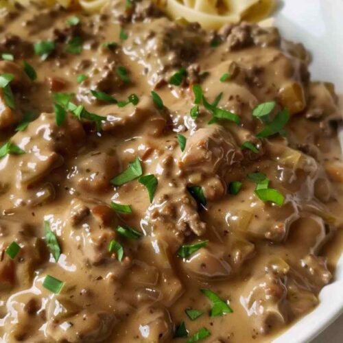 HAMBURGER GRAVY