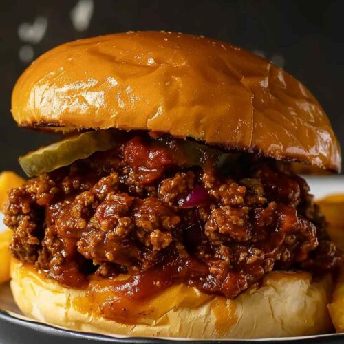 HOMEMADE SLOPPY JOES
