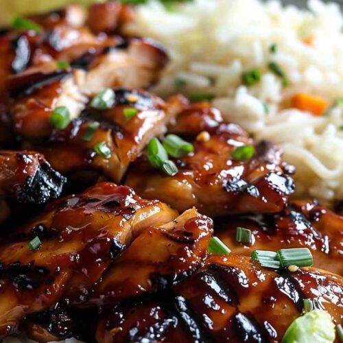 Hawaiian Style BBQ Teriyaki Chicken Recipe
