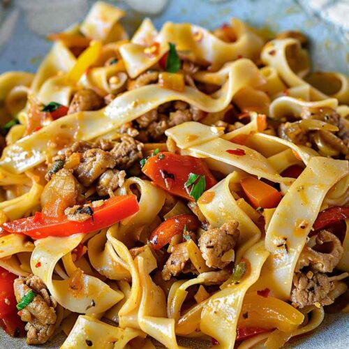 Italian Drunken Noodles