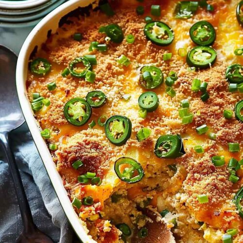 Jalapeño Popper Casserole