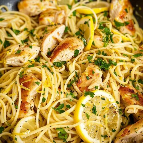 LEMON CHICKEN PASTA