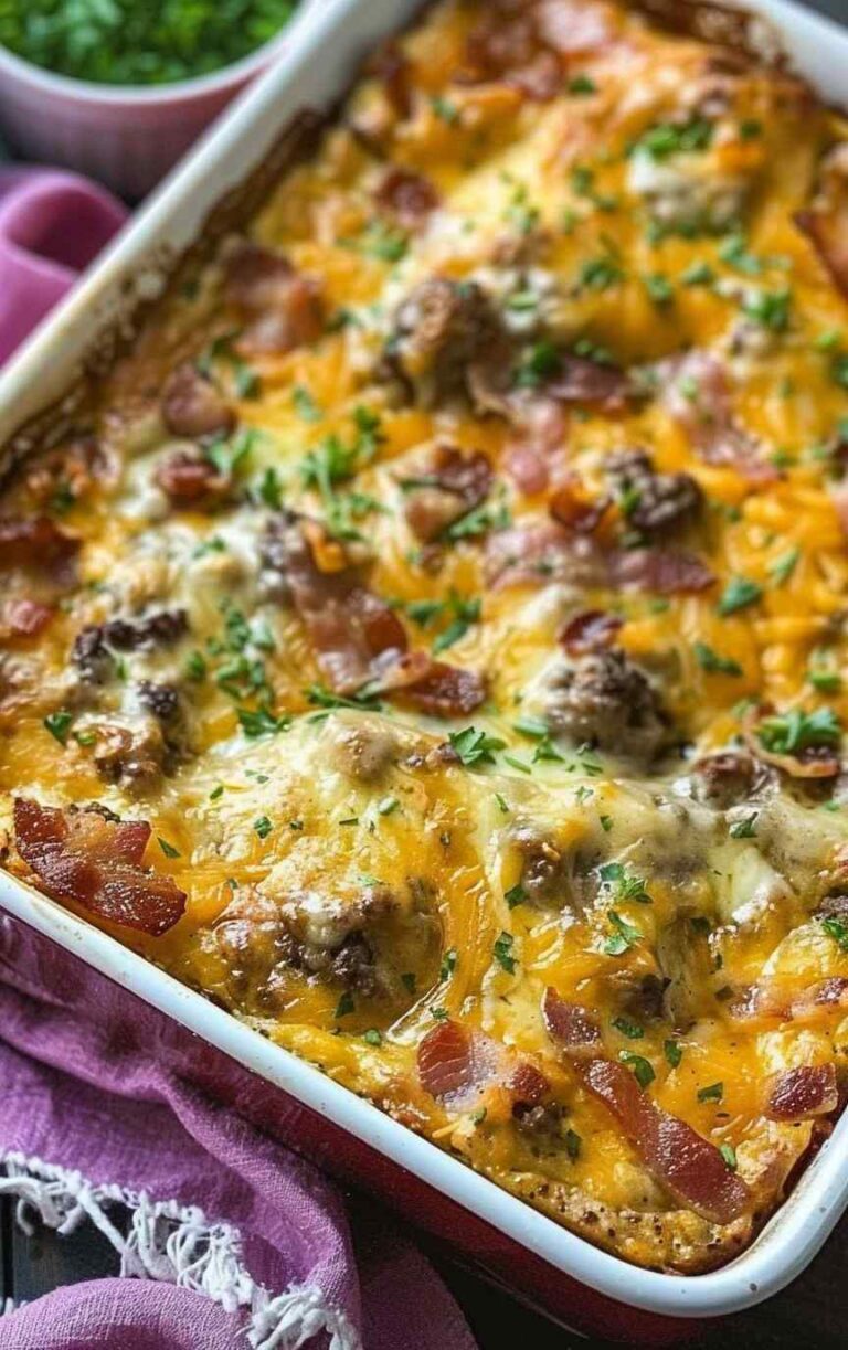 Low Carb Bacon Cheeseburger Casserole - Page 2 of 2